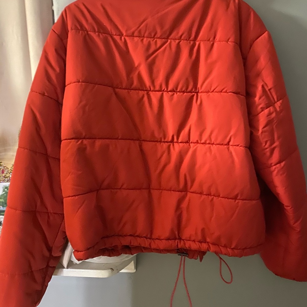 Red bubble jacket - Picture 2 of 2